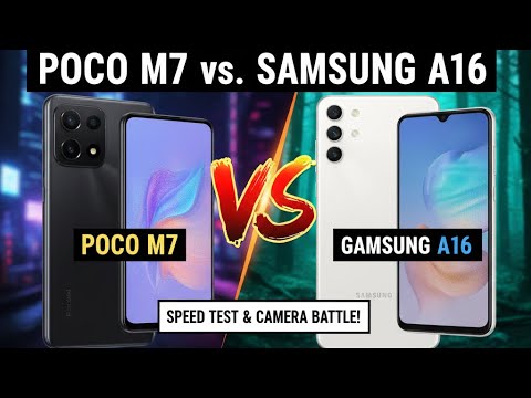 Видео: Сравнение Poco M7 и Samsung Galaxy A16. Что же выбрать?