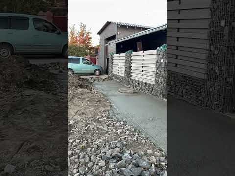 Видео: Залили отмостку.