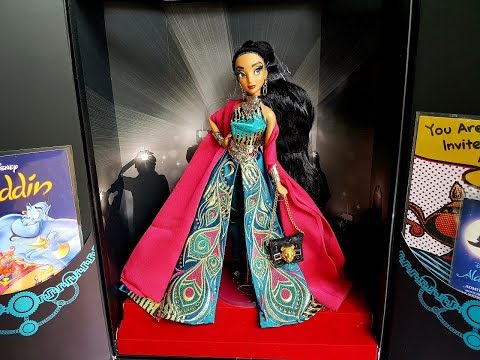 Видео: Disney Designer Premiere Jasmine doll Review/ Жасмин - Дизайнерская Коллекционная кукла Обзор