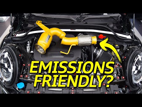 Видео: Прошёл ли наш Mini F56 JCW тест на выбросы с выхлопными трубами?