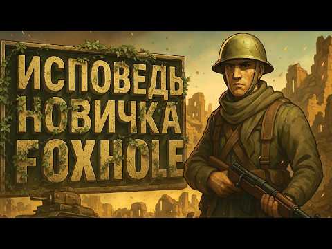 Видео: Исповедь новичка в Foxhole