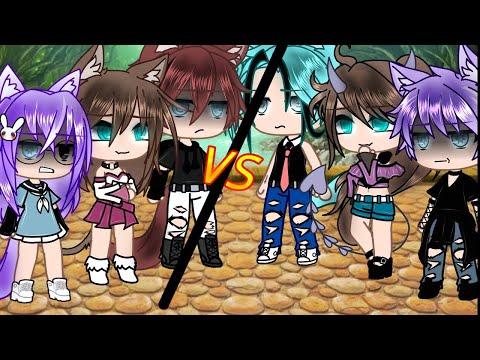 Видео: песенный батл||мы vs братьев/сестер||gacha nox