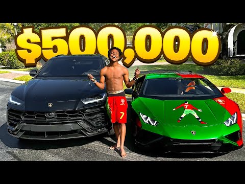 Видео: Внутри НОВОЙ коллекции автомобилей iShowSpeed ​​стоимостью 500 000 долларов!