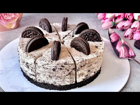 Видео: Чизкейк Oreo без выпечки, без духовки и без желатина! Легко и вкусно!