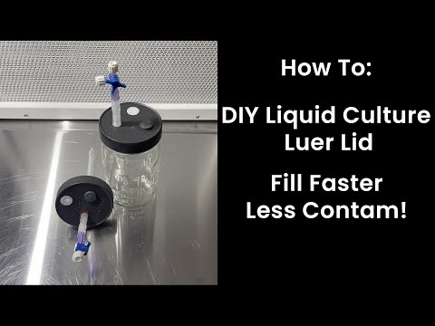 Видео: Извлекайте как профессионал с помощью этого простого трюка с крышкой Luer для жидкой культуры!