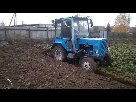 Видео: 🚜 Расход топлива при пахоте Самодельный трактор с ДВС Mercedes