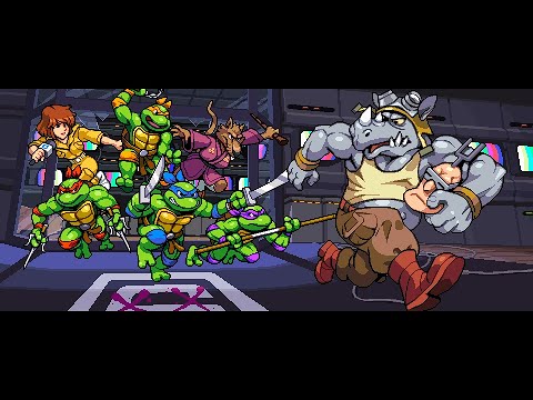 Видео: TMNT Shredder's Revenge (Нубское прохождение за Эйприл)