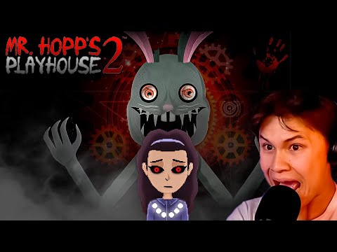 Видео: Мистер Хоппс - это кошмар в моих снах (и это очень страшно) | Mr. Hopp's Playhouse 2