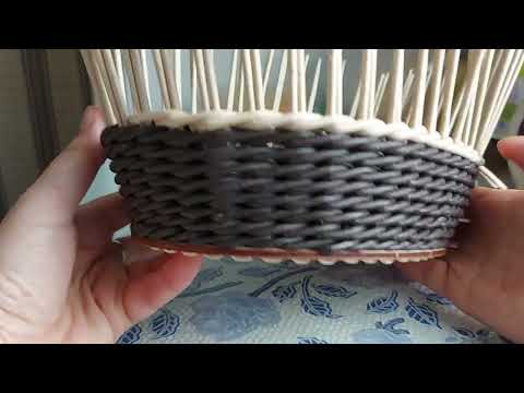 Видео: Корзинка для хлеба.2 чссть