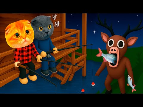 Видео: 99 НОЧЕЙ в ЛЕСУ С КОШКОЙ БАТТЕРС В РОБЛОКС! МЫ СТАЛИ РЫБАКАМИ! ВЫЛОВИЛИ ЧУДОВИЩЕ?