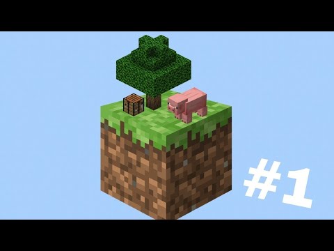 Видео: ВЫЖИВАНИЕ НА ОДНОМ БЛОКЕ В МАЙНКРАФТ! 1 серия.
