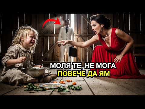Видео: Малкото момиче плачеше и шепнеше: „Не мога повече да ям това“. Изведнъж милионерът влезе и каза…