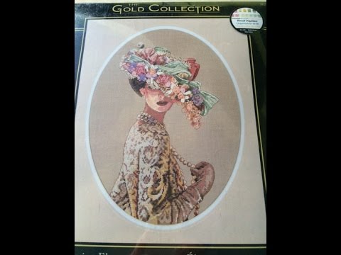 Видео: Вышивка крестом. Dimensions "Victorian Elegance" Финал!