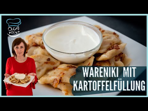 Видео: Вареники с картофельной начинкой и луком | Супер простой и мало ингредиентов