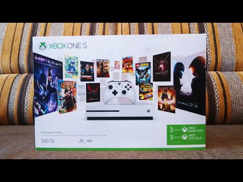 Видео: Распаковка Xbox One S  [ 4K ]