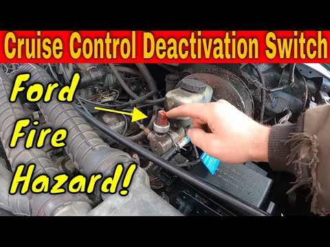 Видео: Замена выключателя деактивации круиз-контроля Ford с помощью запчастей Motorcraft: OBS Ford Truck