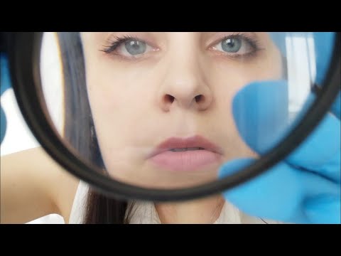 Видео: АСМР/ASMR | ДЕРМАТОЛОГ - ТЩАТЕЛЬНЫЙ ОСМОТР КОЖИ ЛИЦА