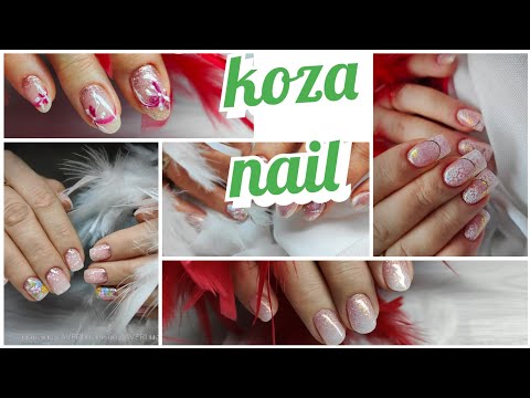 Видео: Распаковка посылки от нового бренда Koza NAIL . Гели с эффектами, примеры на клиентах