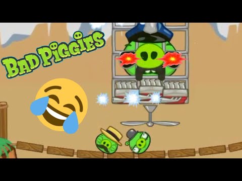 Видео: Смешные моменты в Bad Piggies😂