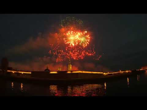 Видео: День Победы. Салют. 9 мая 2023. Санкт-Петербург