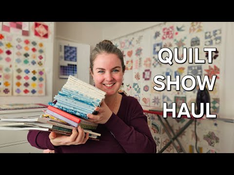 Видео: ВСЁ, ЧТО Я ПРИНЕСЛА НА ВЫСТАВКУ СТЁГАНЫХ ИЗДЕЛИЙ В МАЛВЕРНЕ