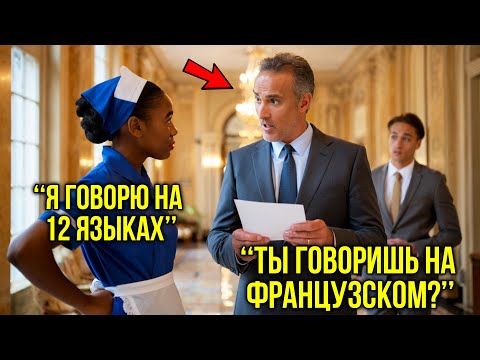 Видео: Генеральный Директор Услышал, Как Уборщица Говорит На 12 Языках — И Спустя Минуту Весь Зал Онемел