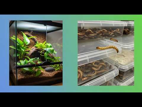 Видео: Разводим мучного ХРУЩАКА на корм! Как?