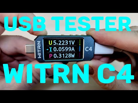 Видео: WITRN C4 USB TESTER обзор