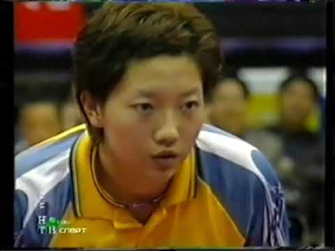 Видео: Zhang Yining (CHN) vs Li Jia Wei (SIN). Table tennis. 2005 Pro Tour Grand Finals.Русский комментарий