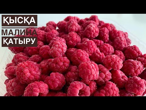 Видео: Малина на зиму без варки. Малинаны қысқа сақтау.Қазақша рецепт.Пайдалы рецепт