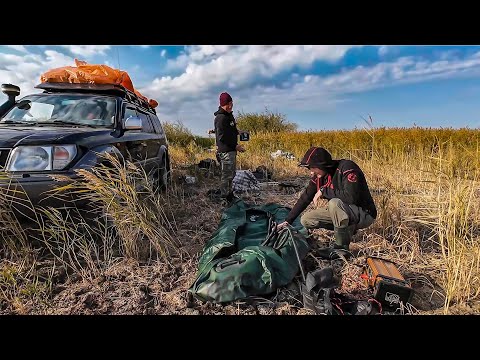 Видео: Осенний выезд на рыбалку за Щукой. Река Куланотпес.