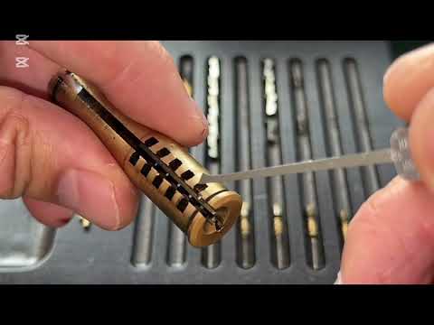 Видео: Обзор интересного цилиндрового механизма. #locksport #lockpicking 