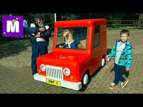 Видео: ВЛОГ завтрак в отеле и в Парк развлечений кататься на машинке Почтальона Сэма и горки Октанавты