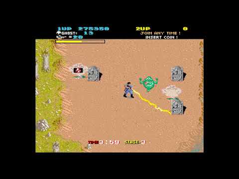 Видео: 👻 THE REAL GHOSTBUSTERS (USA, Arcade) — Классика аркадных охотников за привидениями! 🎮