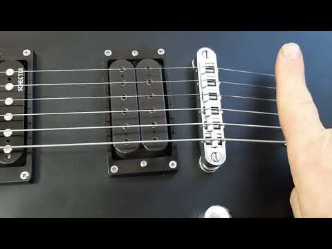 Видео: Schecter C-6 Deluxe. Ремонт. Настройка. Замена порожка.