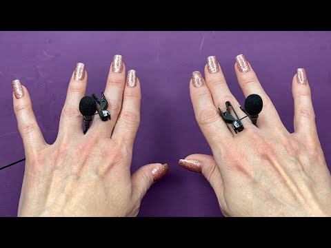 Видео: АСМР |Звуки рук |Постукивание ногтей |Без слов  |ASMR |Hand sounds |Nails tapping |No talking