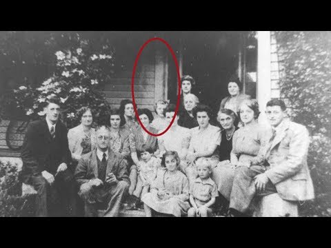 Видео: 11 Старых семейных фотографий, на которые случайно попало что-то сверхъестественное