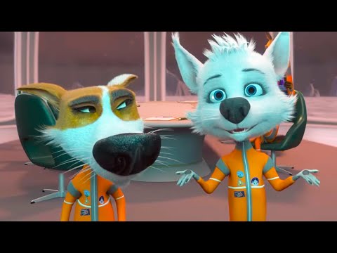 Видео: Белка и Стрелка: Тайны космоса 🌙 Космическая угроза (26 серия) 💥 Развивающий мультфильм для детей