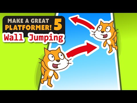 Видео: Напишите платформер | 5. Прыжки по стенам — как надо!