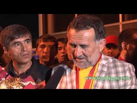 Видео: Гуфтугӯи видеоӣ бо Саламшоҳ Муҳаббатов дар фурудгоҳи Душанбе