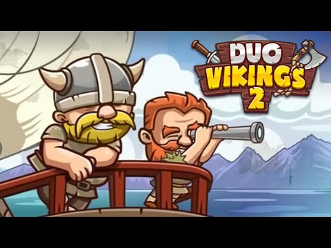 Видео: Игра "Дуэт Викингов 2" (Duo Vikings 2) - прохождение