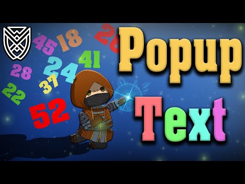 Видео: Плавающий текст в Unity