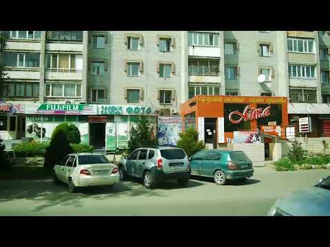 Видео: KZ: Семей. Semipalatinsk. Bus Ride from Semei Bridge, City Center to Tereshkova Street. August 2018