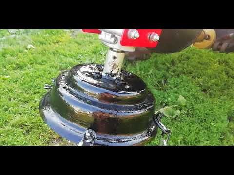 Видео: Ботвоудалитель синтай 244