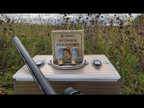 Видео: ОТСТРЕЛ НА СКОРОСТЬ ПАТРОНЫ "СИБИРЬ" дробь #5.