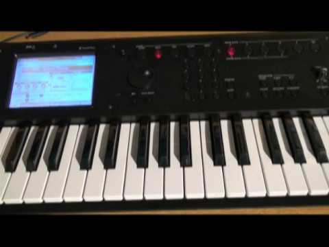 Видео: Korg M50 — организация любимых звуков — в студии с Korg