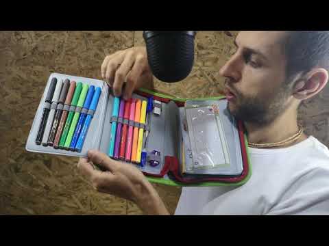 Видео: MaybeASMR - Ученически несесер