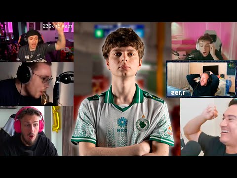 Видео: Реакция стримеров и профессионалов на дебют Kyousuke Falcons