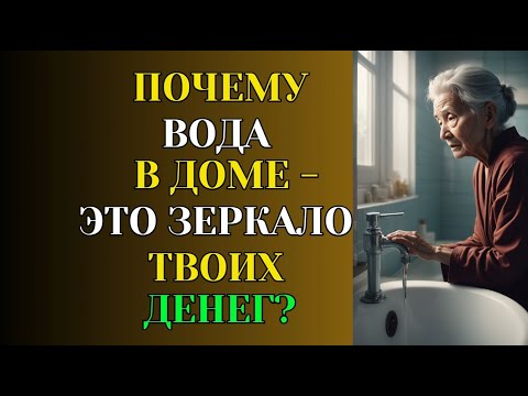 Видео: Почему вода в доме — это зеркало твоих денег?