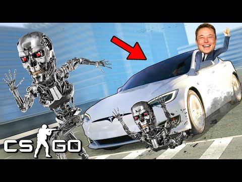 Видео: Илон Маск МАНЬЯК ОБЕЗУМЕЛ ОТ ЭЛЕКТРО АВТОМОБИЛЕЙ Tesla И СОЗДАЛ КИБОРГОВ в CS:GO - Маньяк в КсГо